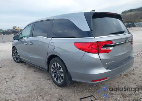 2022 Honda Odyssey Ex-L from USA, damaged, VIN 5FNRL6H76NB049408